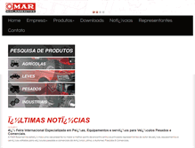 Tablet Screenshot of mar-rolamentos.com.br